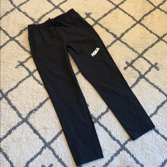 Hoka One One Pants Hoka One One Black Jogger Poshmark